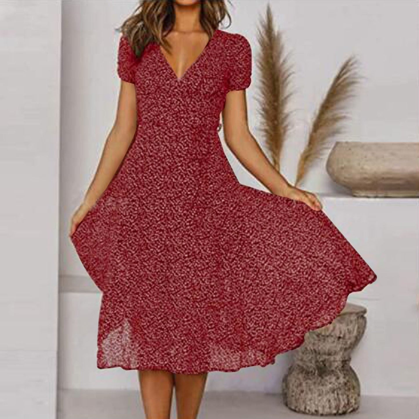 Elara® | Casual, flowy V-neck clothing