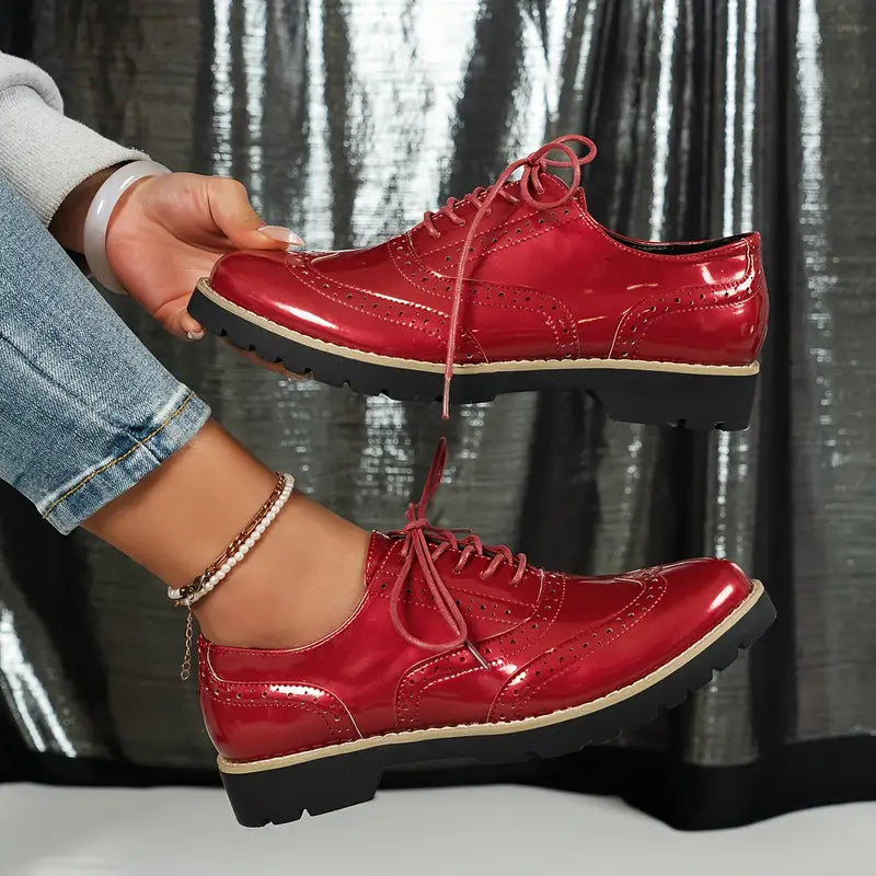 Alejandra® | Shiny leather shoes