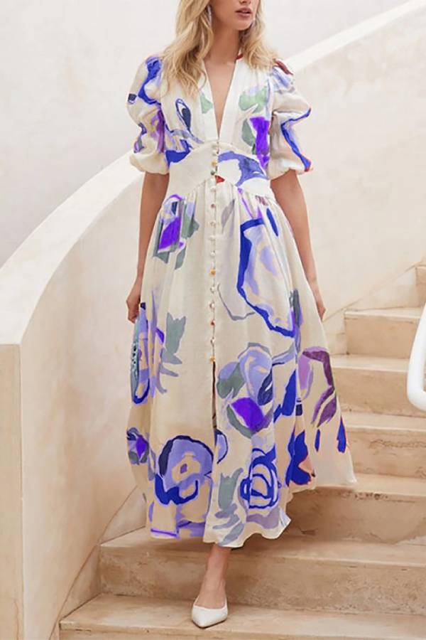 Ava® | Beach dress, slim maxi dress