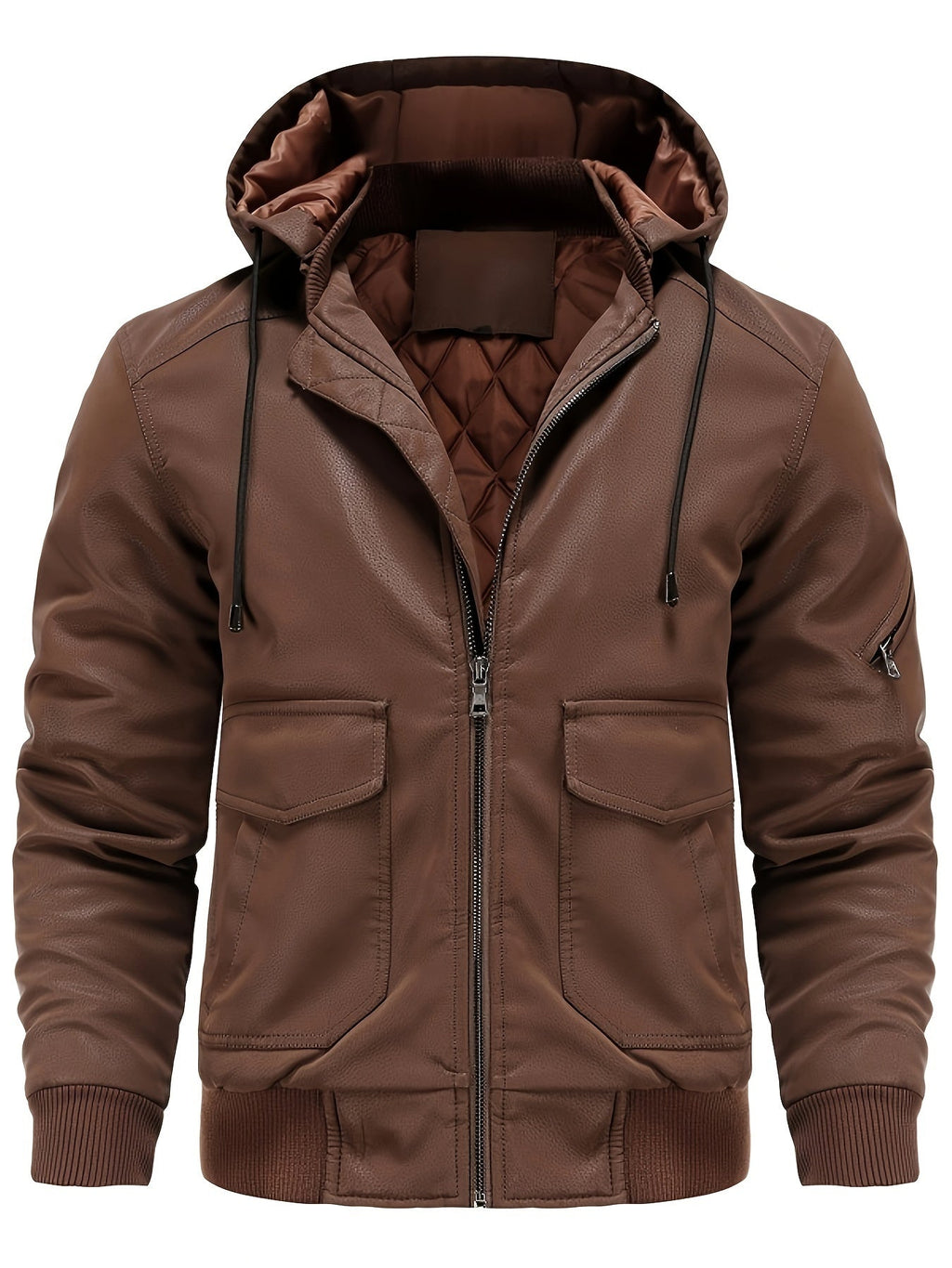Kyle | Men's Hooded Bomber Jacket