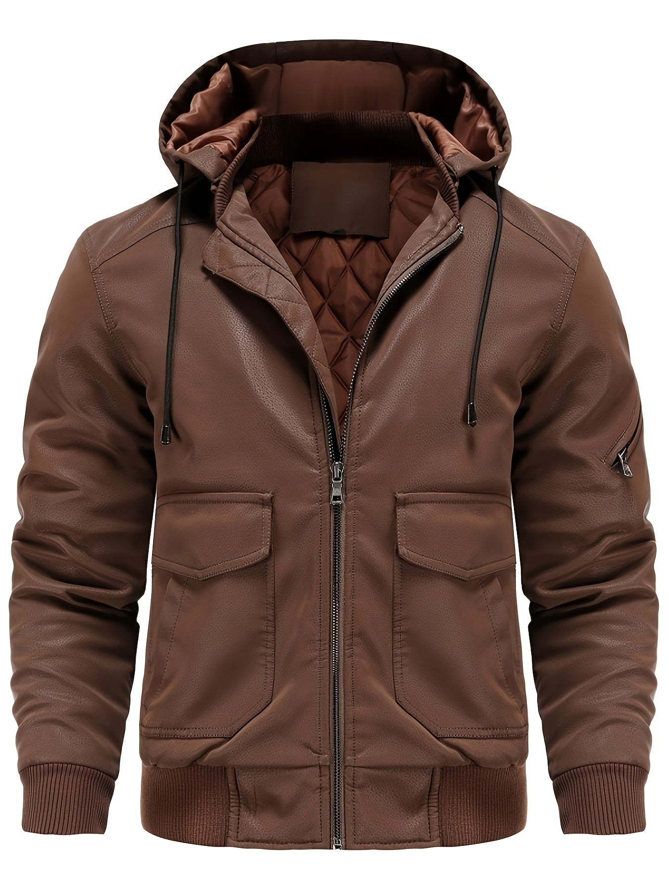 Kyle | Men's Hooded Bomber Jacket