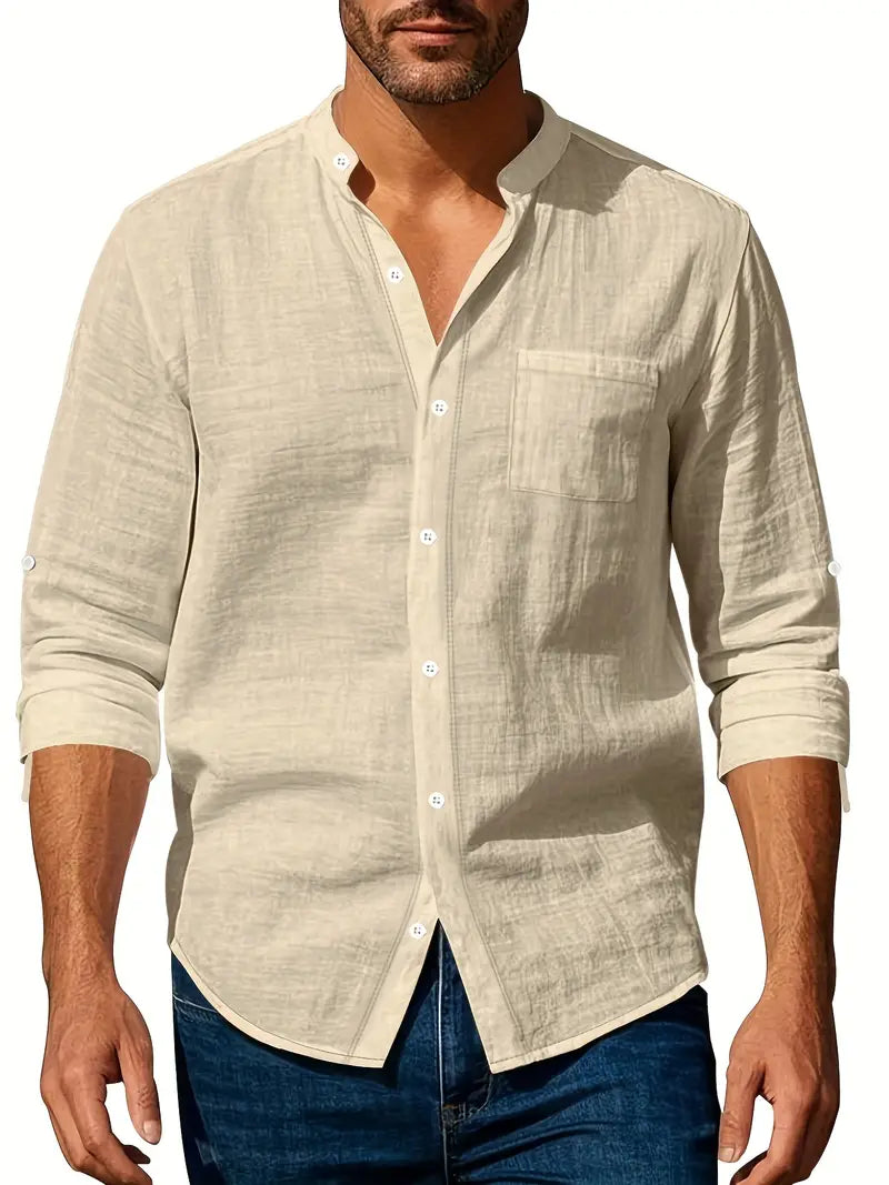 Grayson | Lightweight Stylish Long Sleeve Shirt for Men
