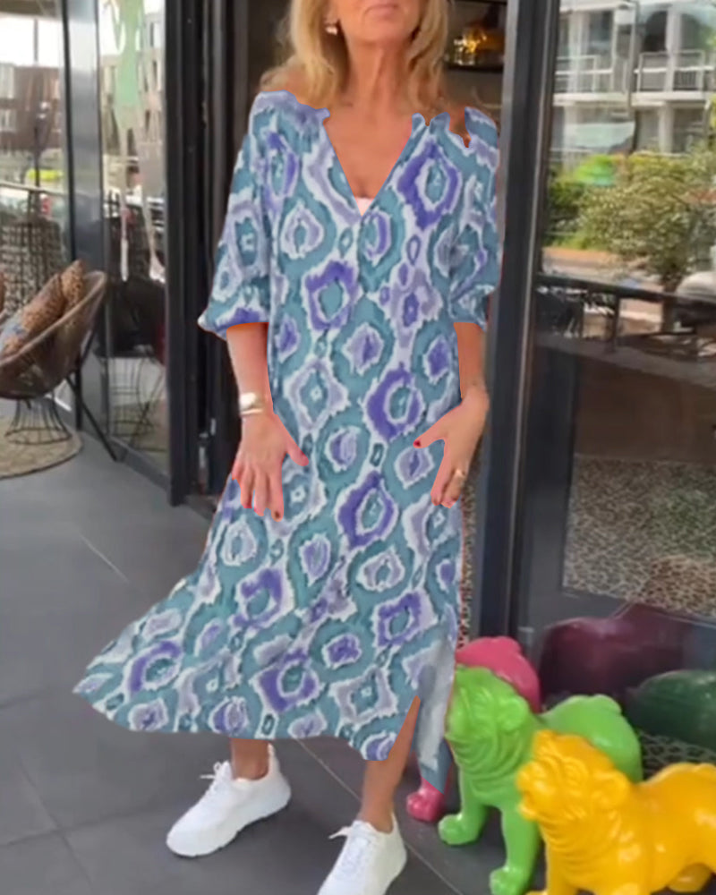 Bronwyn® | Summer dress color print