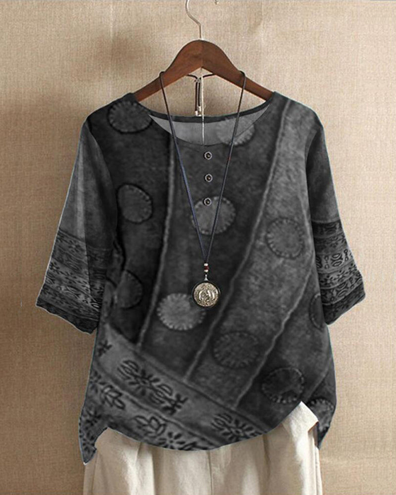 Camila® | Casual half sleeve top