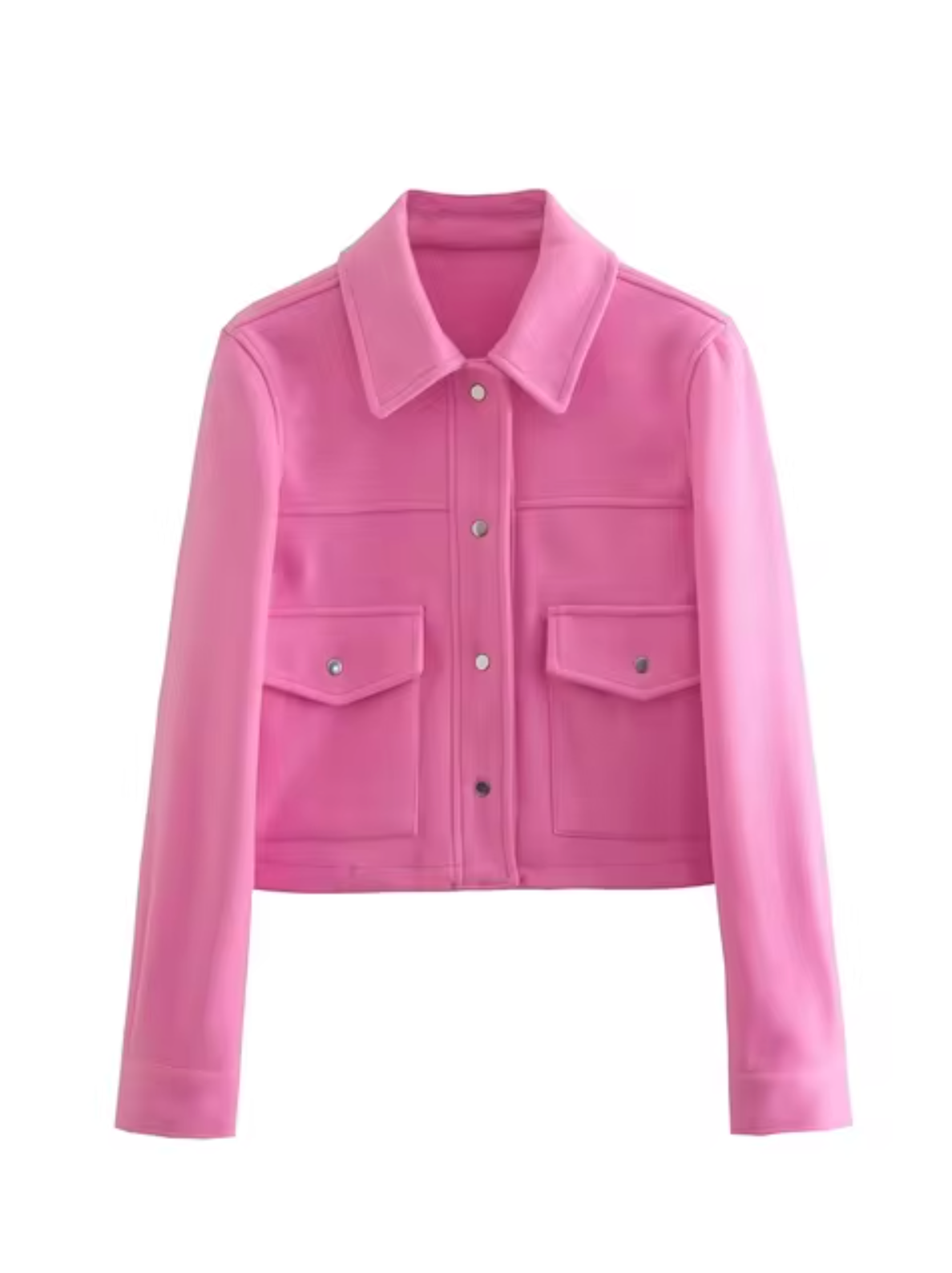 Begoña® | Coat with button placket and front pockets