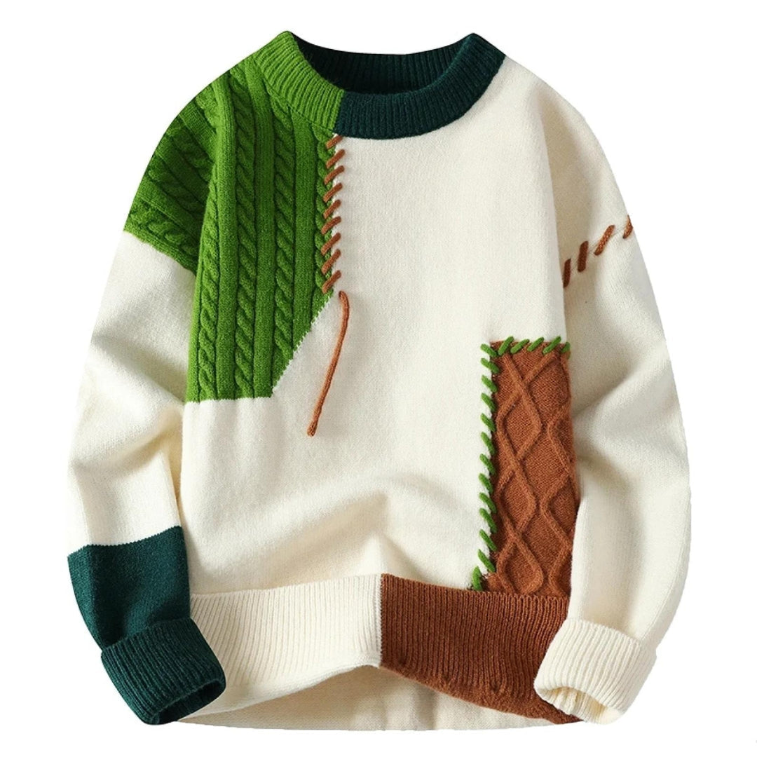 Camila® | Patchwork sweater