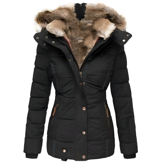 Ariadna® | Winter coat with faux fur