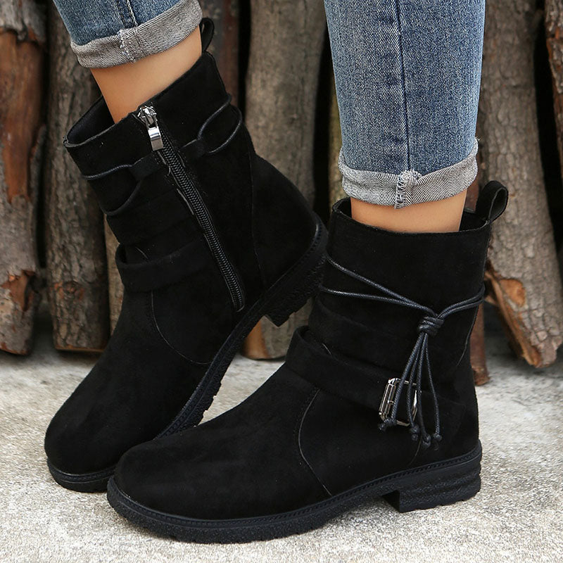 Elena® | Vintage leather boots