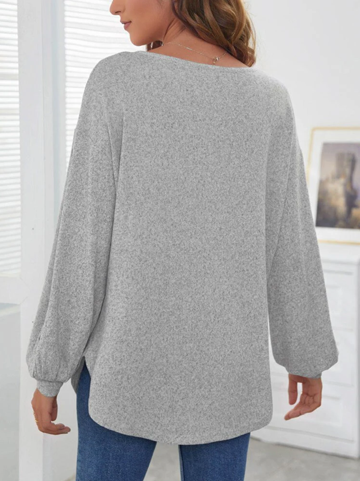Britian® | Stylish Long-Sleeved Blouse