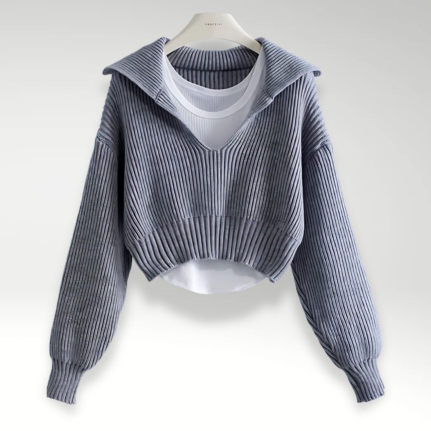 Anya® | Versatile rib-knit cardigan