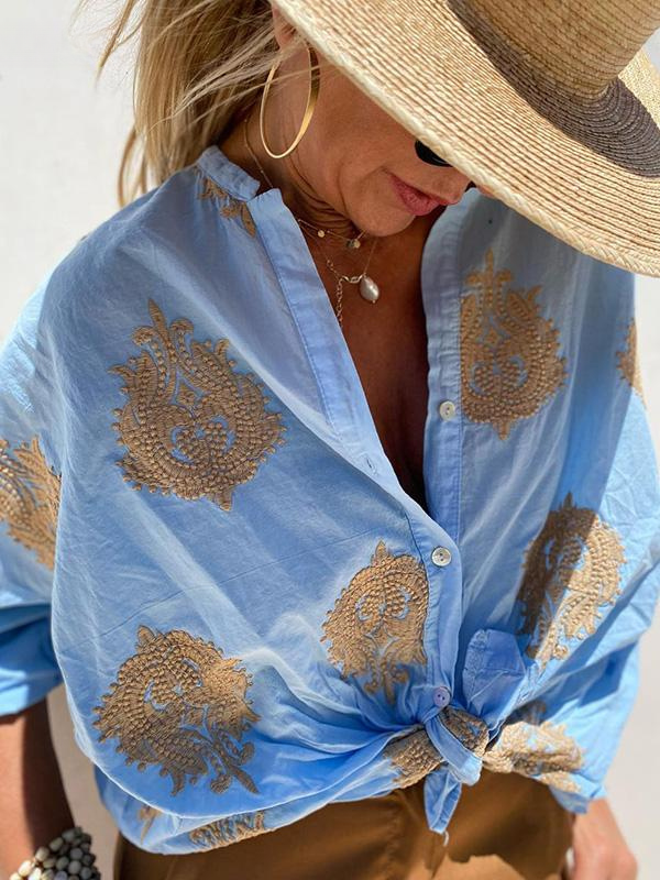 Yvette | Light and Chic Blouse for Sunny Days