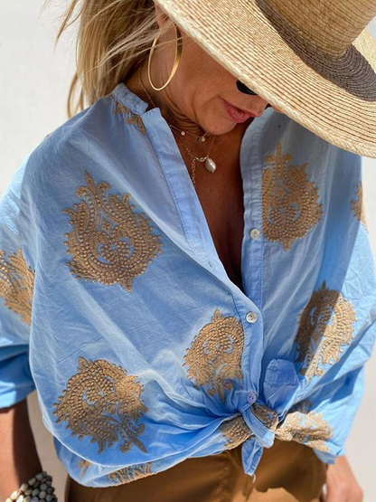 Yvette | Light and Chic Blouse for Sunny Days