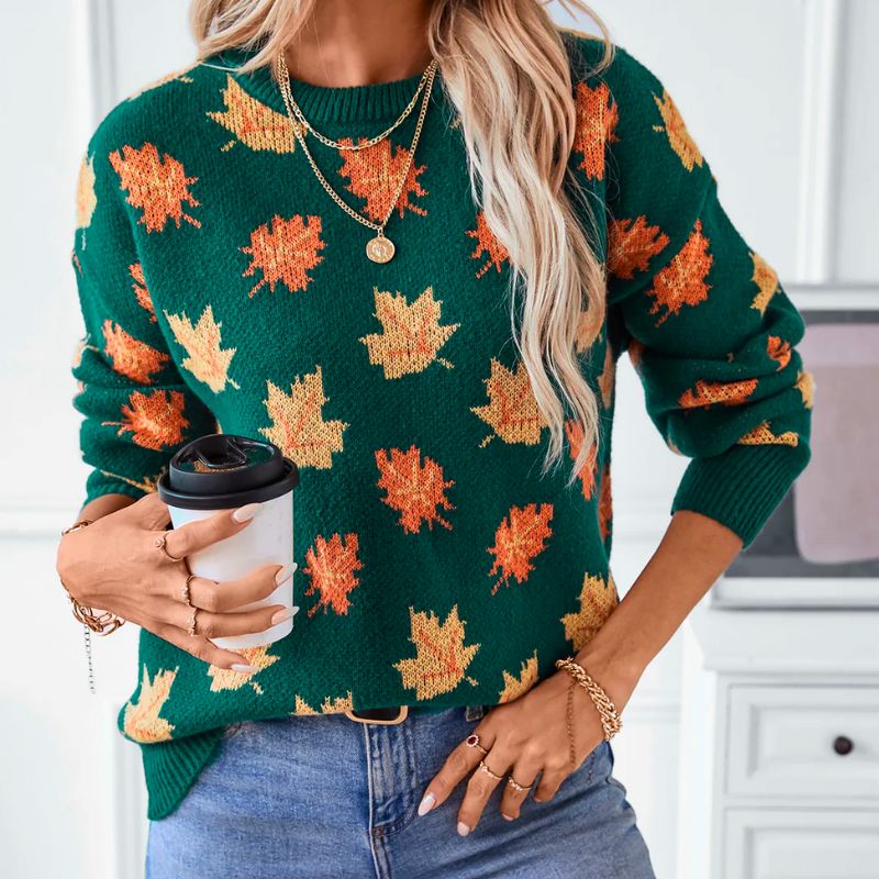 Belén® | Cozy autumn knitted sweater.