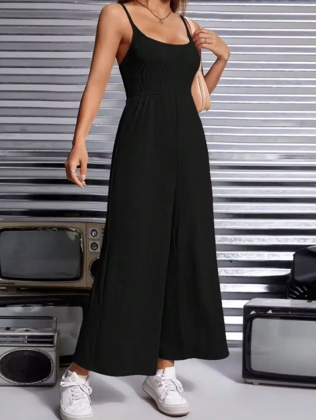 Delaney® | Round Neck Jumpsuit