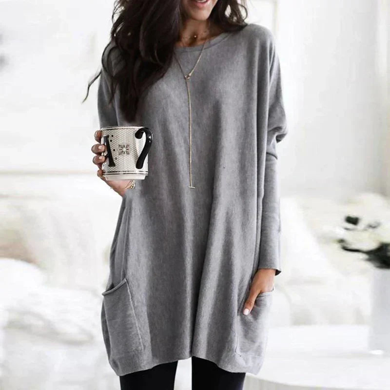Cinthia | Stylish long sleeve shirt for women