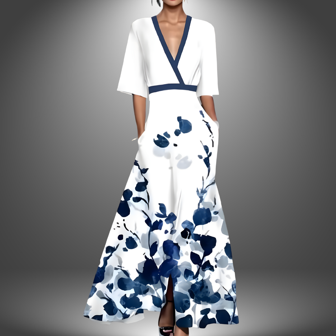 Lola | Elegant Floral Maxi Dress for Women