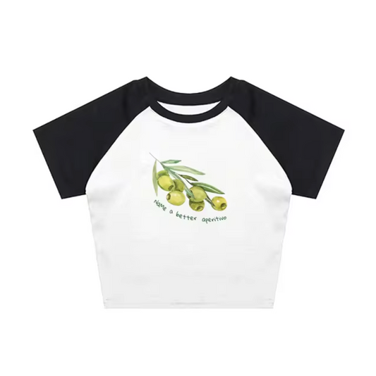 Elda® | Olive Motif Tops