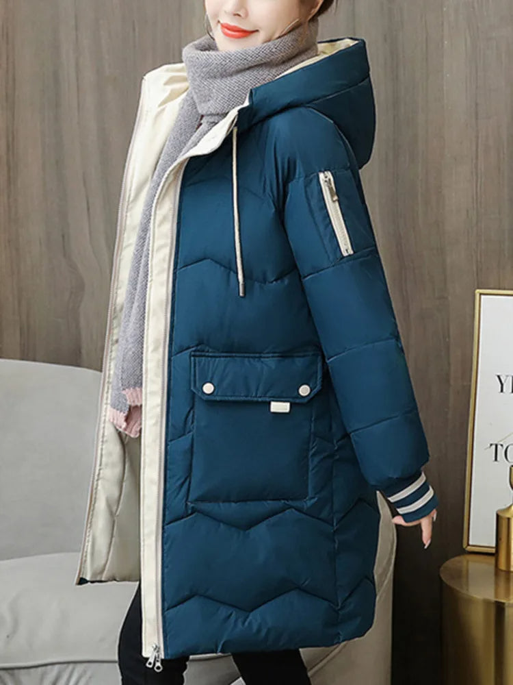 Brigitte® | cozy and insulated waterproof winter jacket with hood