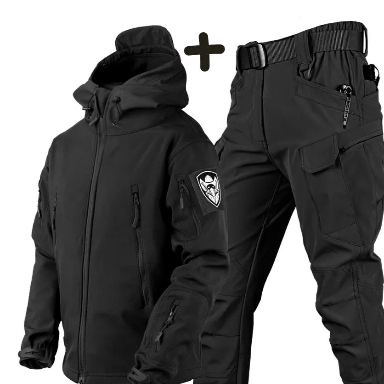 Timothy | Men's Tactical Hooded Jacket and Cargo Pants Set