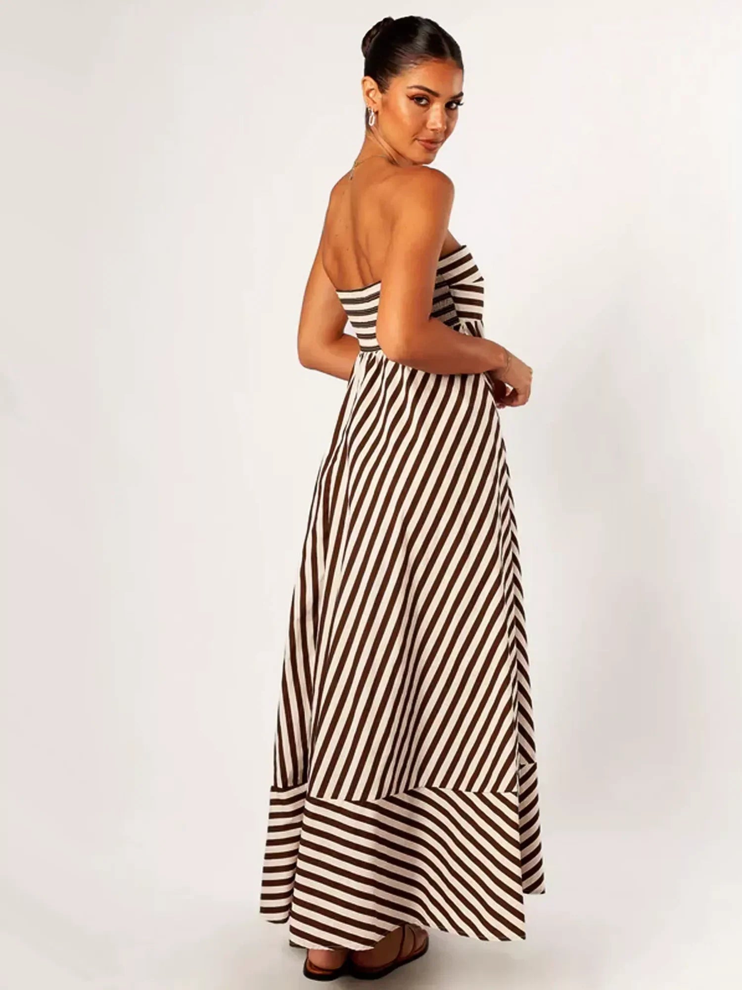 Jayla | Elegant Strapless Maxi Dress for Effortless Style