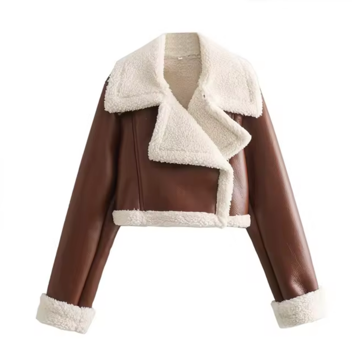 Bianca® | Short jacket made of faux leather
