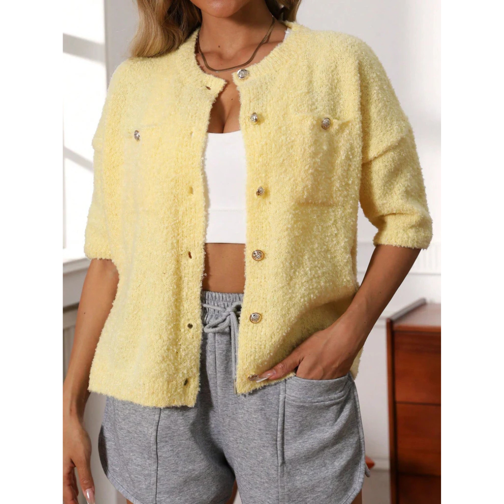 Carolina® | Short sleeve cardigan for women