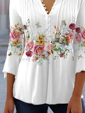 Antonella | Floral top for women