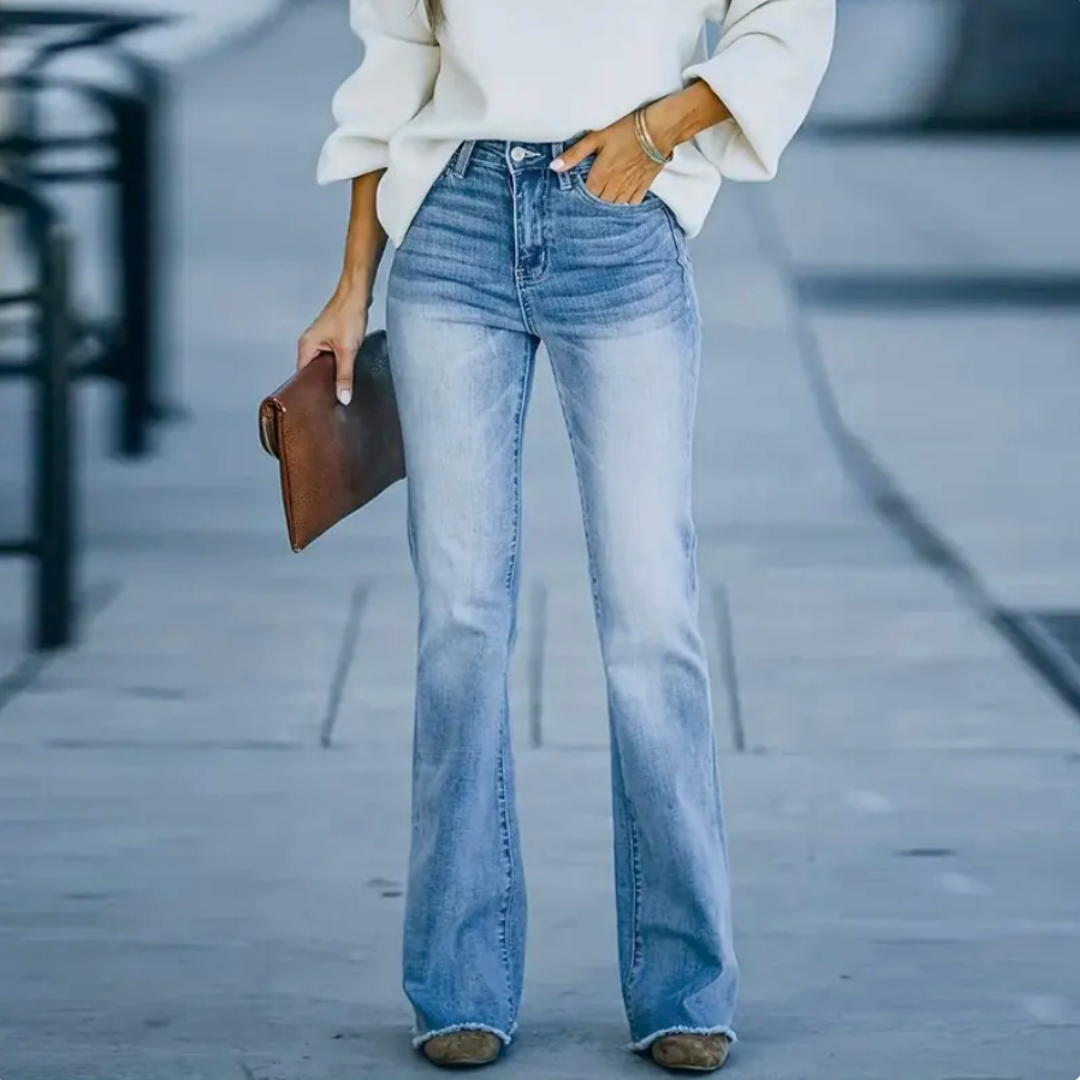 Elisa® | High Waist Flared Trousers