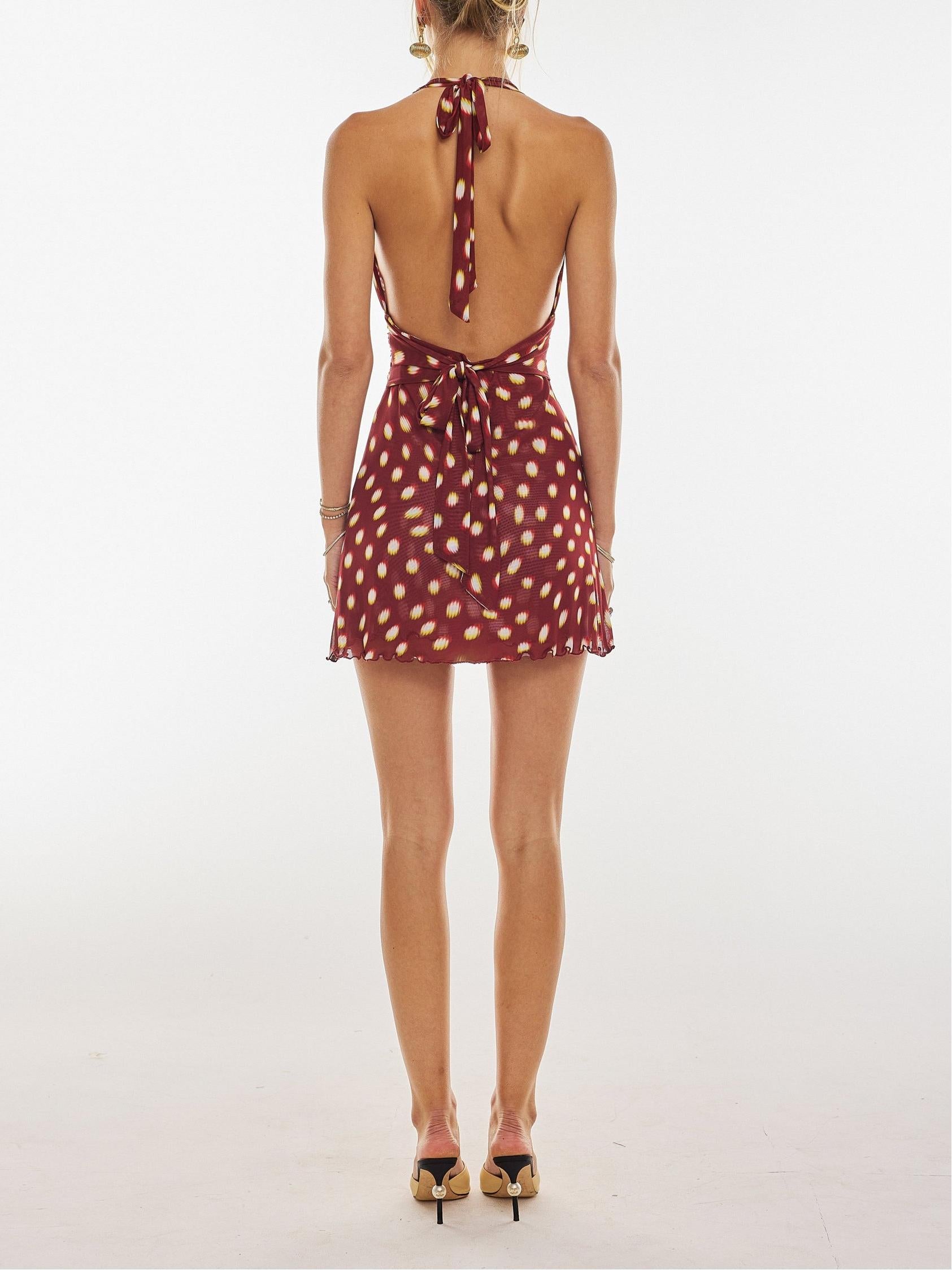 Samantha | Playful Polka Dot Mini Dress