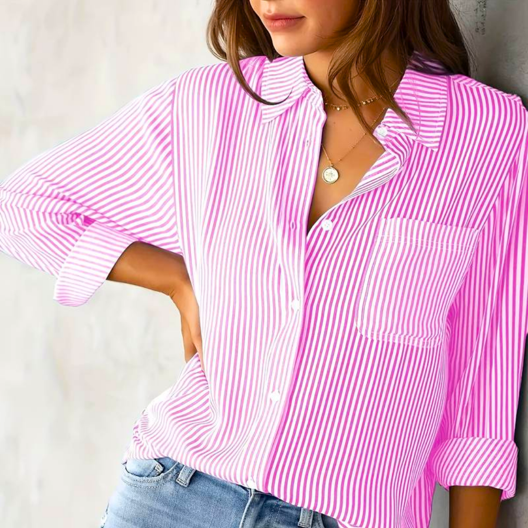 Briga® | Women'S Striped Casual Blouse