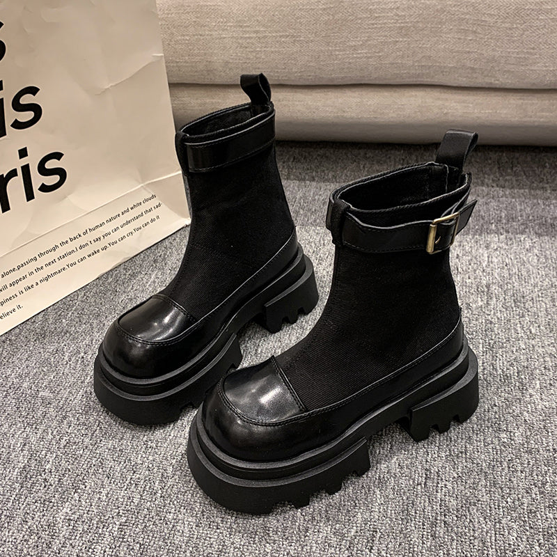 Carmen | Ulla – ankle boots with platform sole