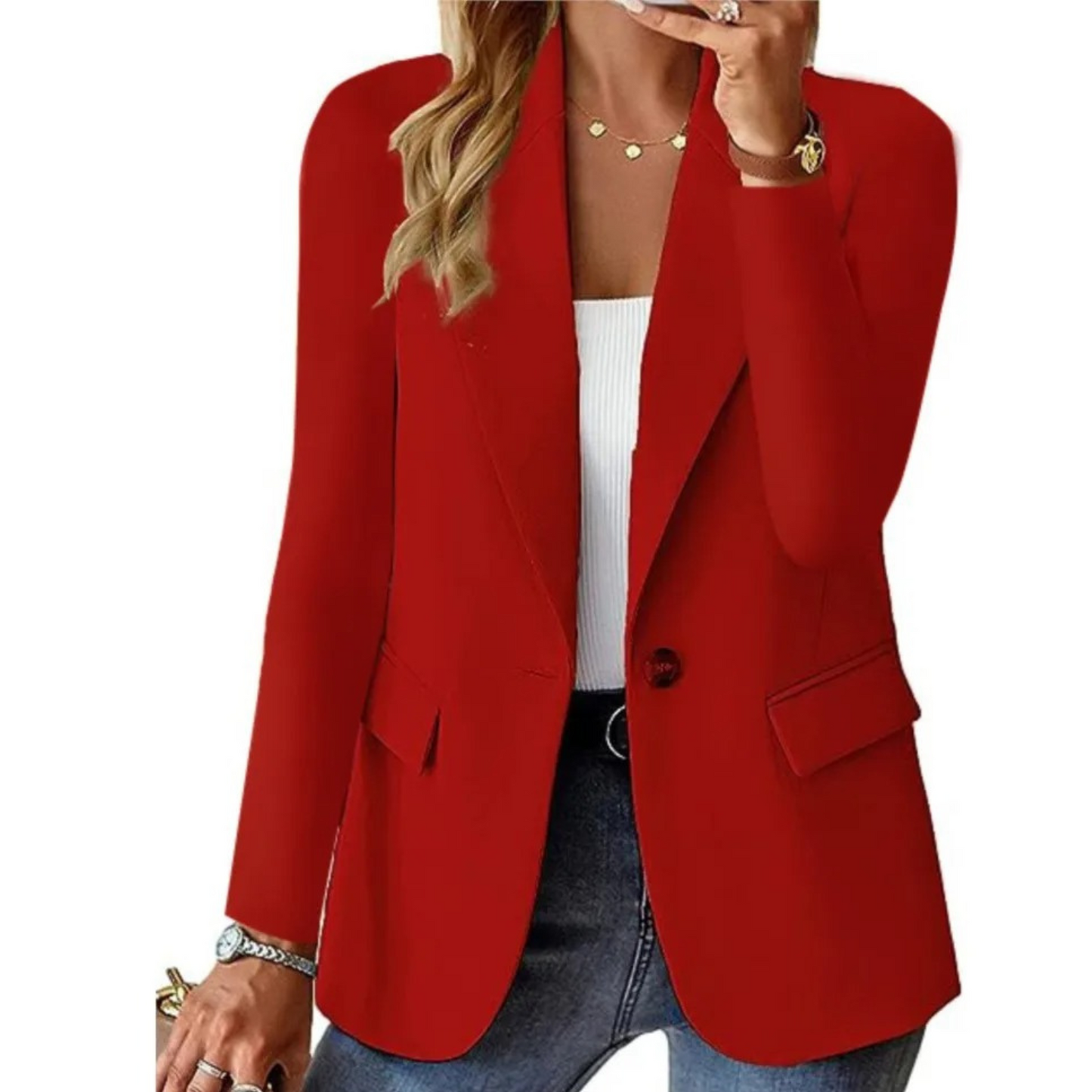 Eleonora | Casual women's blazer with long sleeves