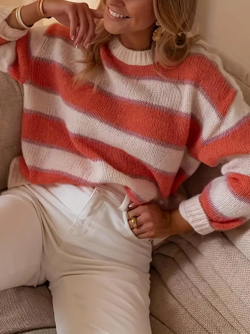 Elisa® | Striped knit sweater