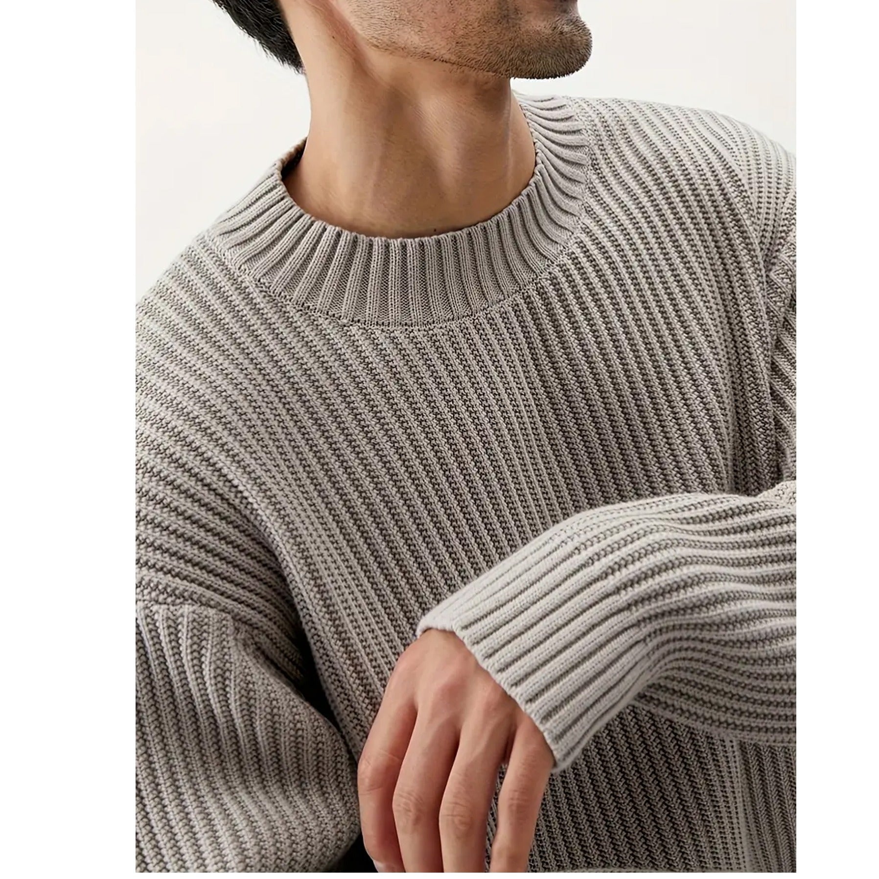 Reggie | Men's Relaxed Fit Crewneck Sweater
