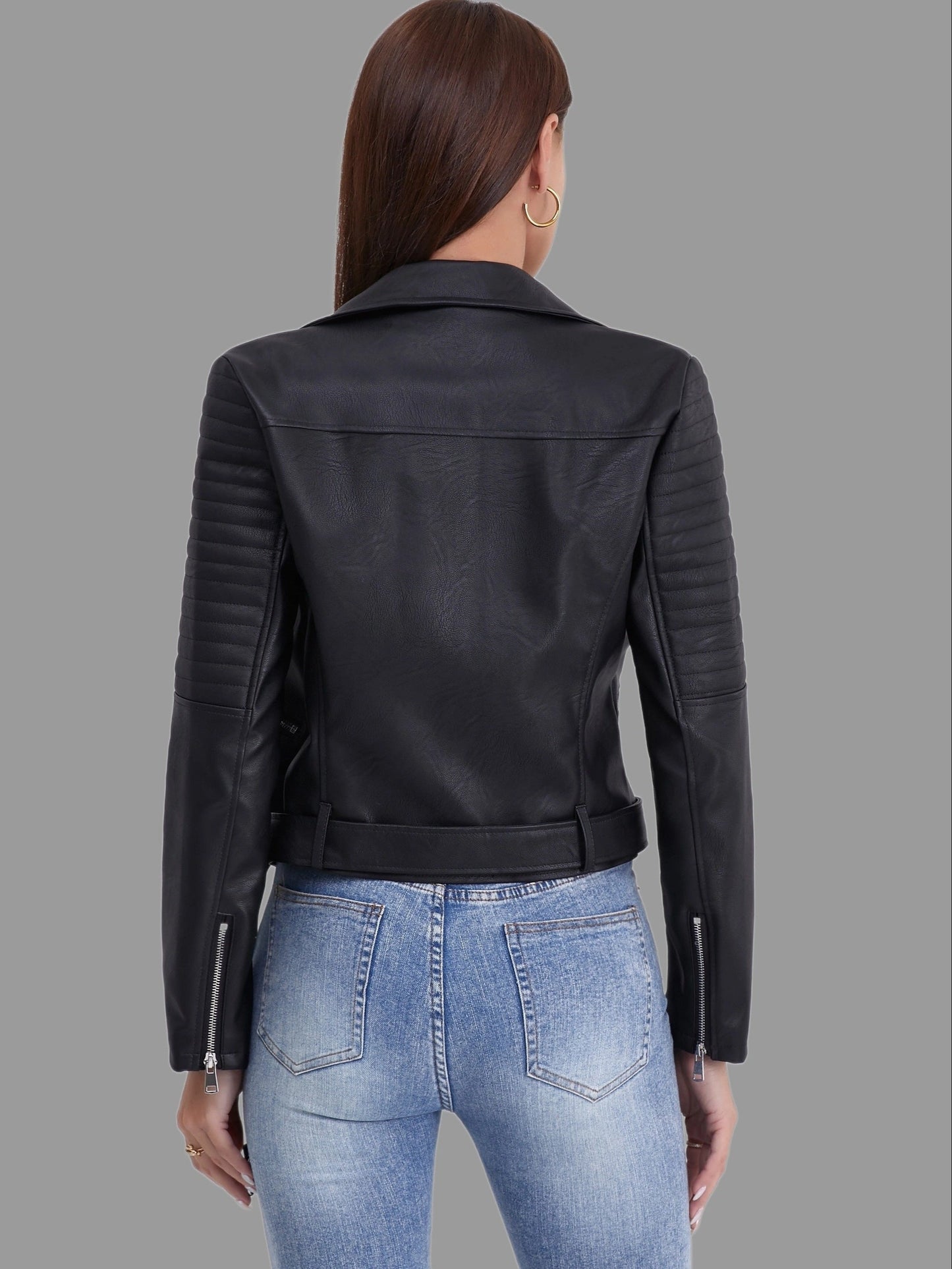 Beatriz® | Women's biker jacket with a short cut