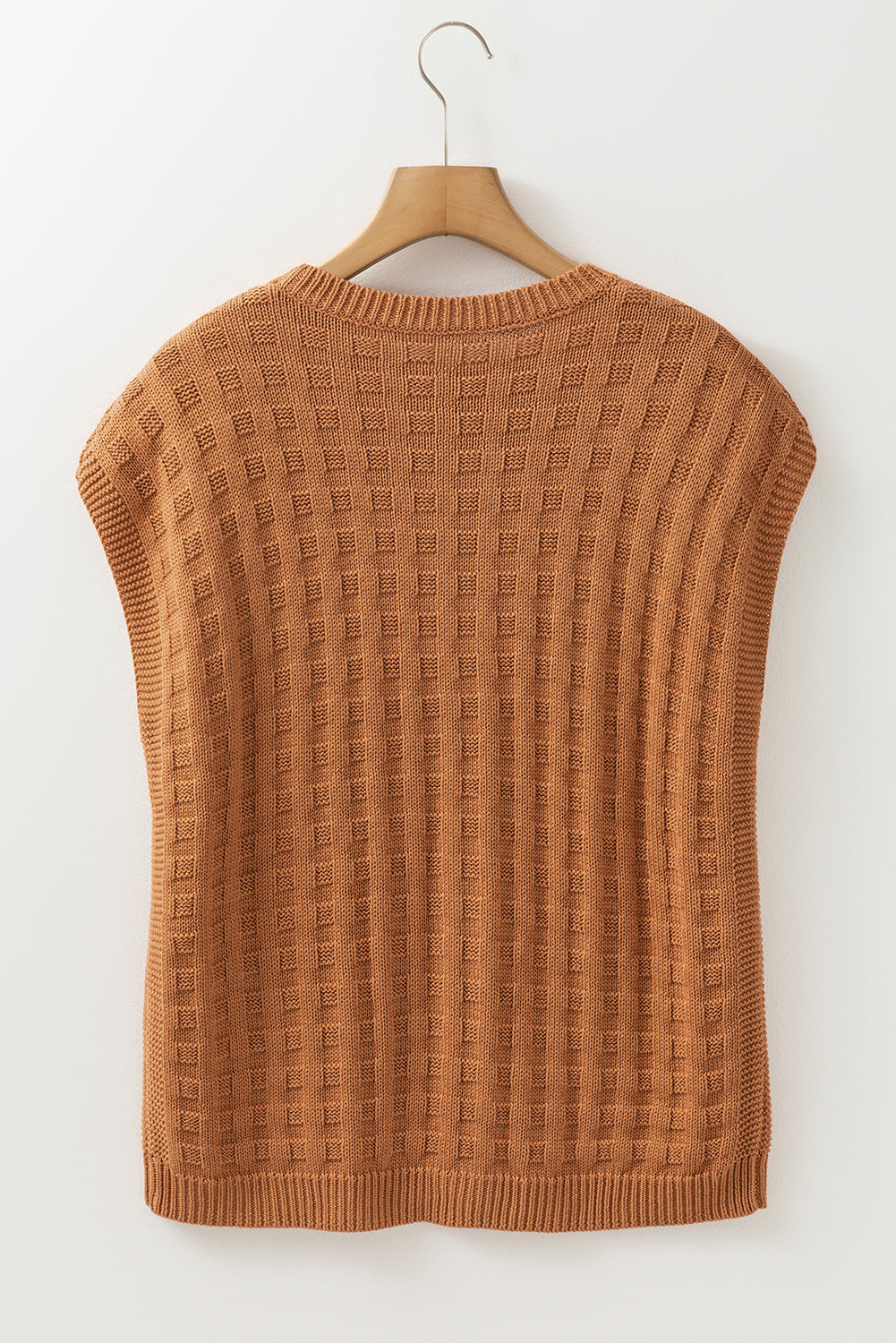 Cielo® | Pullover vest with a crew neck and cap sleeves
