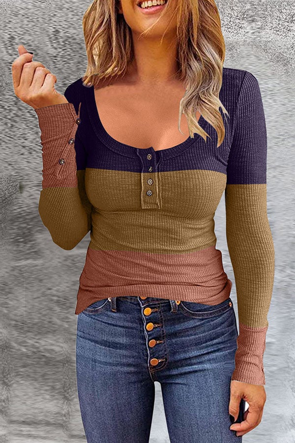 Brunonia® | Striped Blouse With Long Sleeves