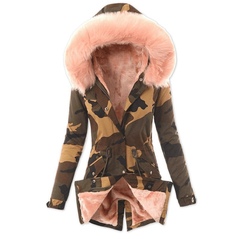 Deborah® | Casual camouflage coat for women