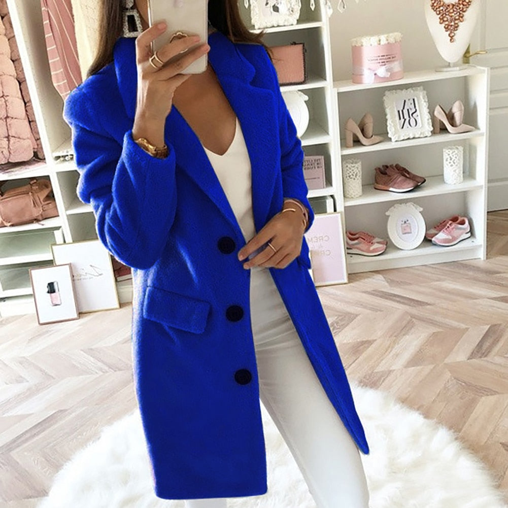 Cleo® | Long elegant autumn coat
