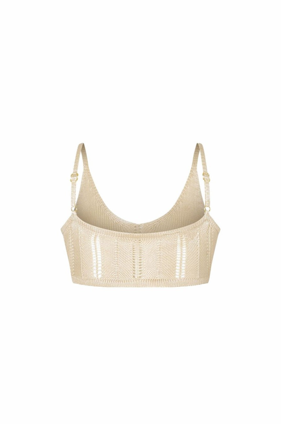 Antonia® | Summer knitted hollow beach top with skirt