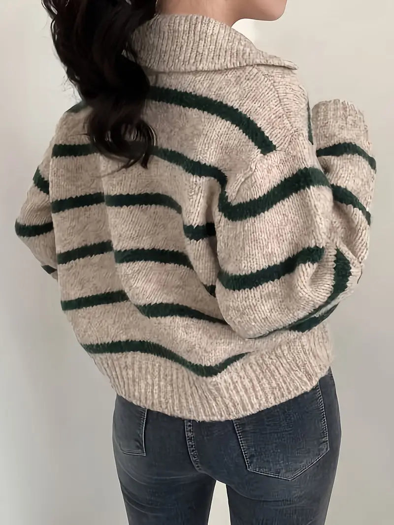Elena® | V-neck knitted sweater
