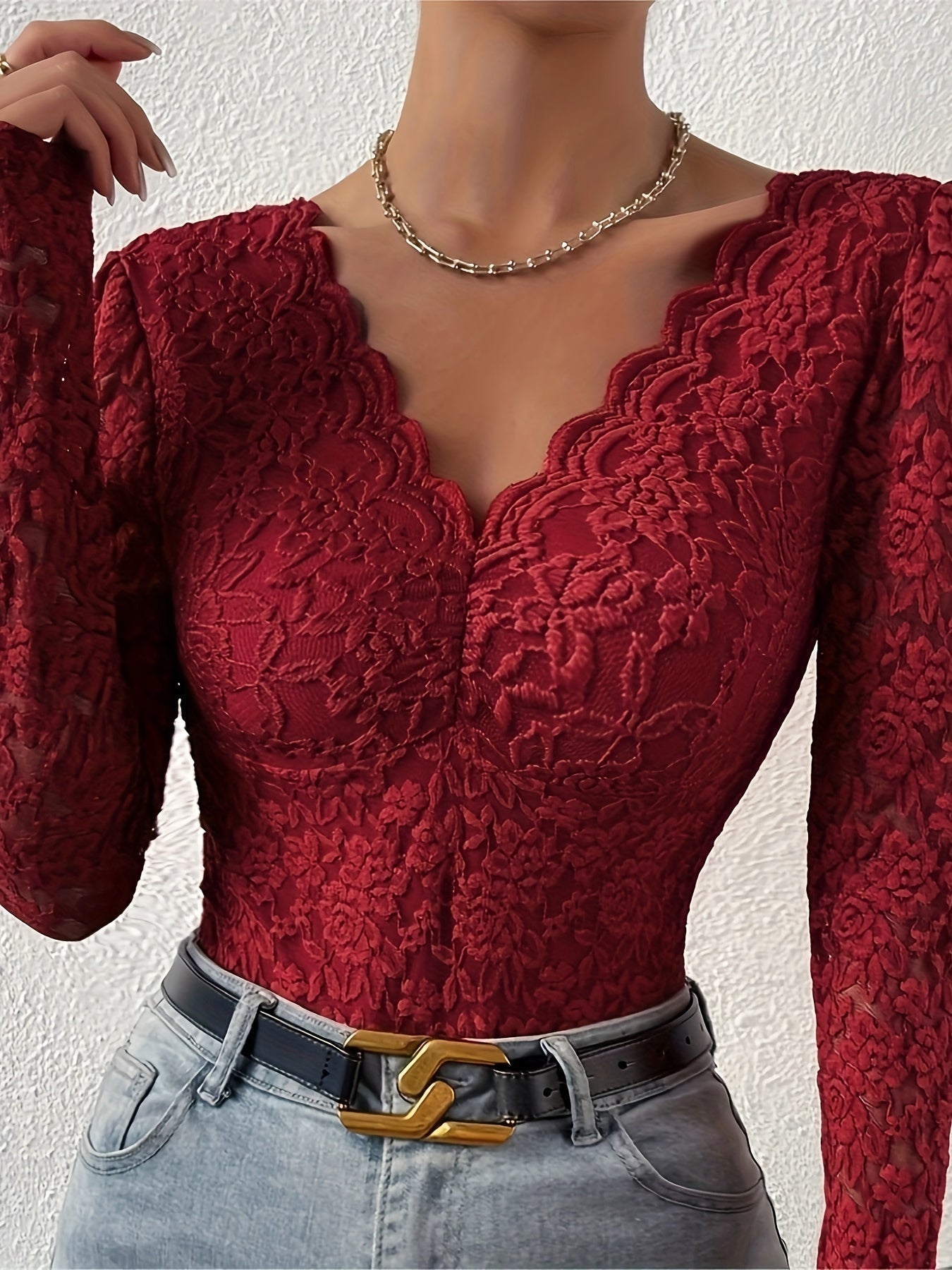 Ailsa® | Lace bodysuit
