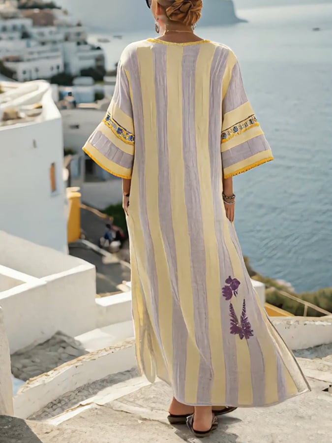 Joan | Effortless Loose Printed Dress for Every Occasion