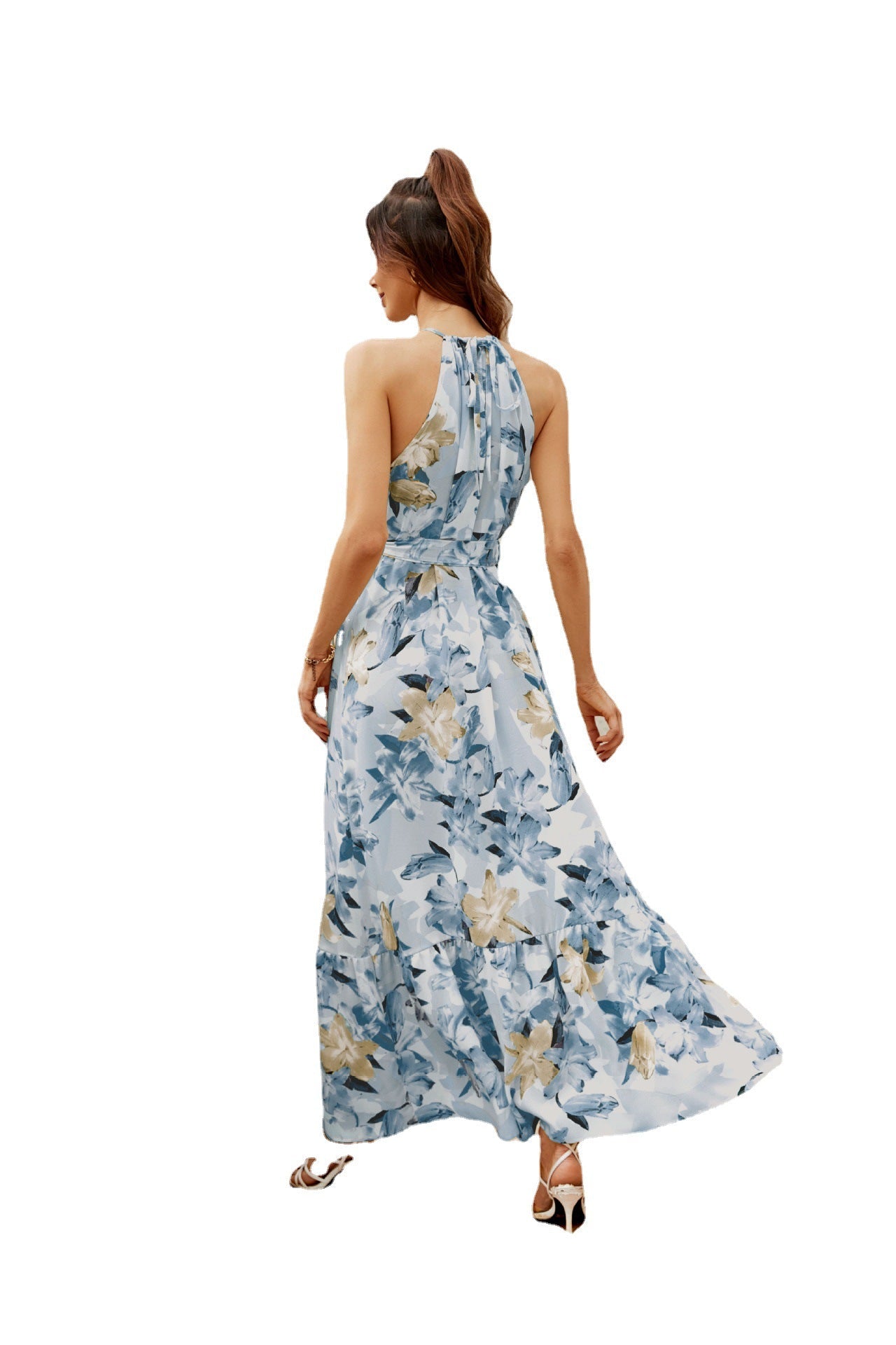 Eleanor® | Summer dress with a round neckline