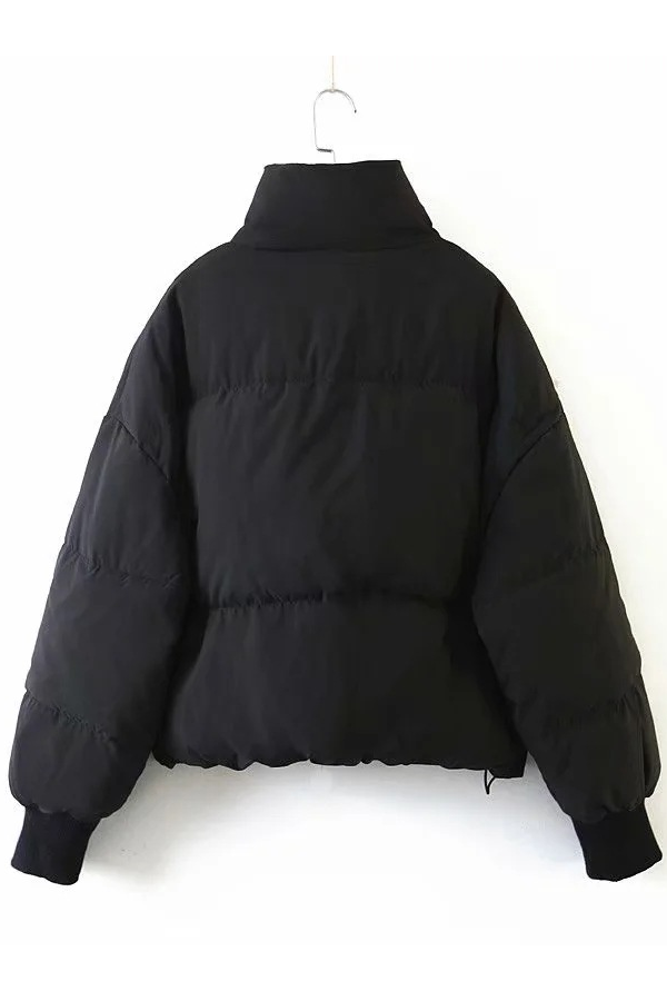 Brianna® | Stand Collar Zipper Pocket Thick Warm Cotton Jacket