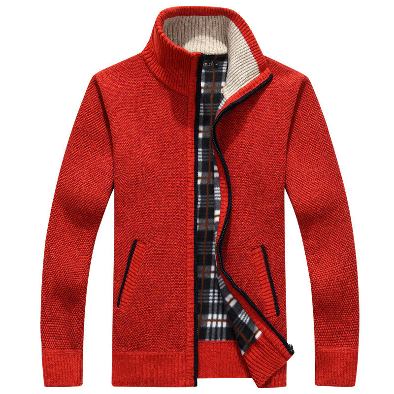 Cyrus | Men's Full Zip Knit Jacket