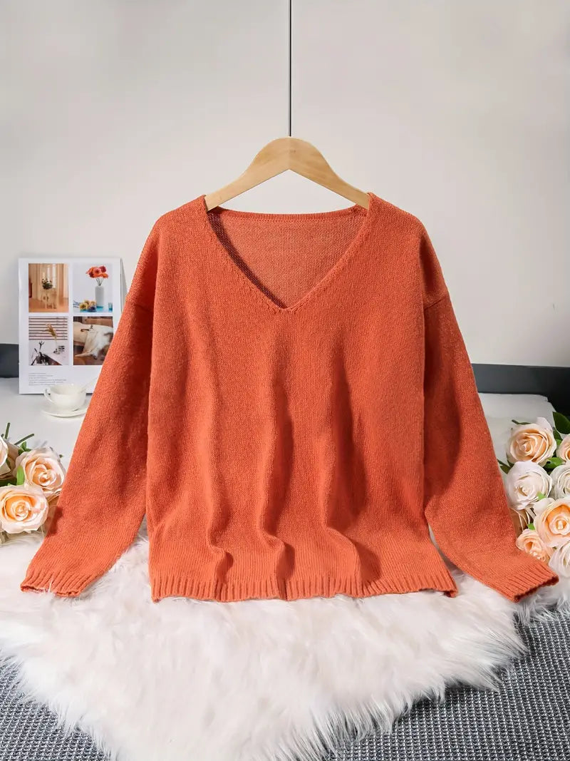 Alice® | V-neck knitted sweater