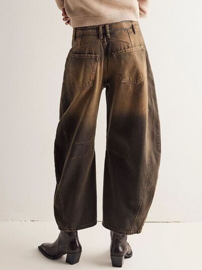 Dorotea® | Wide leg jeans with pockets
