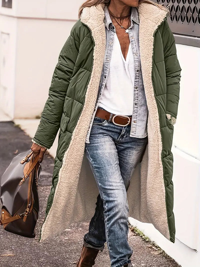 Elizabeth® | Reversible jacket with fleece filling