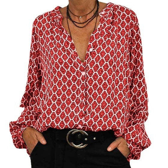 Brea® | Elegant Women'S Blouse V-Neck